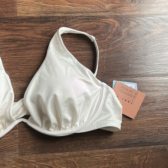 NWT Shade & Shore White Bikini Top XL | Bridal | Bachelorette Party | White - Picture 3 of 10